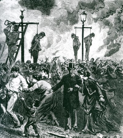 Rivolte durante il Grande Incendio di Chicago nel 1871 da American School