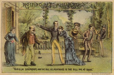 Roland Reed in Humbug da American School