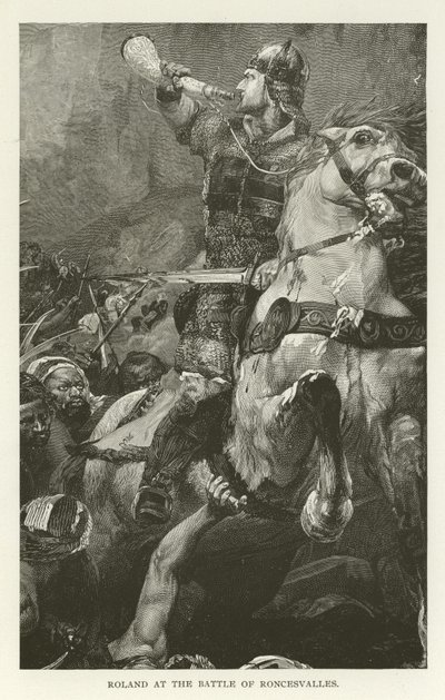 Rolando alla Battaglia di Roncisvalle da American School