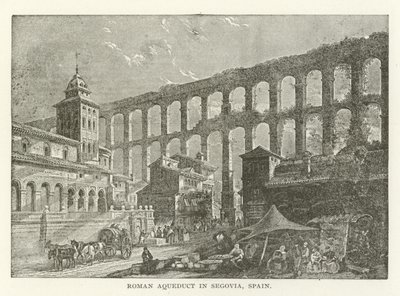 Acquedotto Romano a Segovia, Spagna da American School