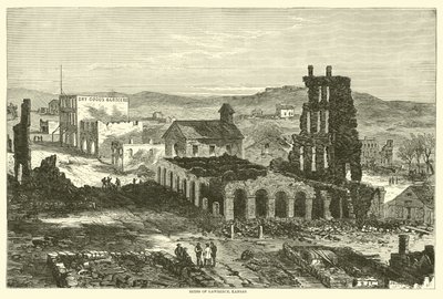 Rovine di Lawrence, Kansas, agosto 1863 da American School