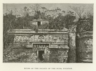 Rovine del Palazzo delle Monache, Yucatan da American School