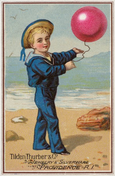 Marinaio con palloncino rosso da American School