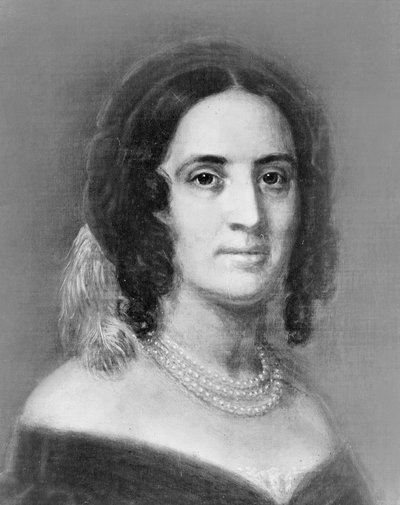 Sara Polk, c.1846 da American School