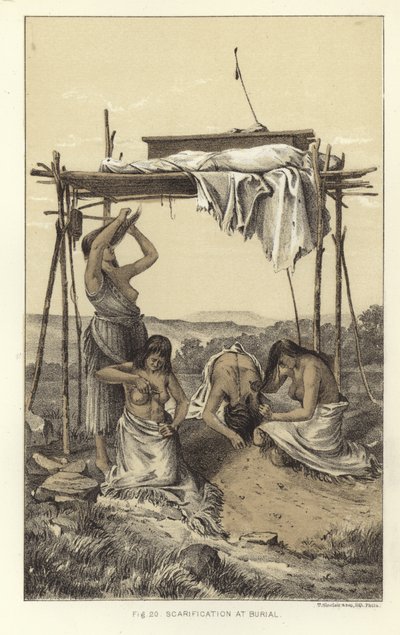 Scarificazione alla sepoltura da American School