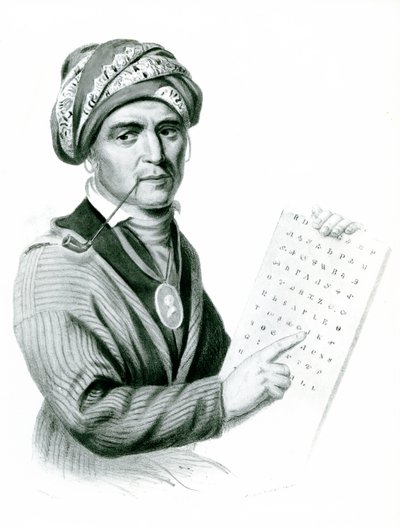 Se Quo Yah (Sequoyah), inventore dell