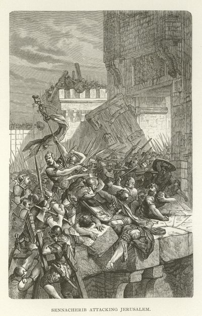 Sennacherib attacca Gerusalemme da American School