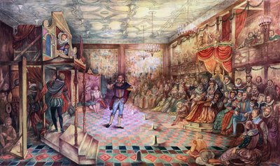 Shakespeare si esibisce per la regina Elisabetta I da American School