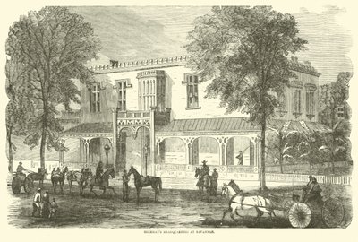 Quartier generale di Sherman a Savannah, dicembre 1864 da American School
