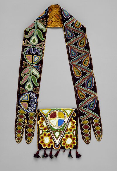 Borsa a tracolla, c.1820 da American School