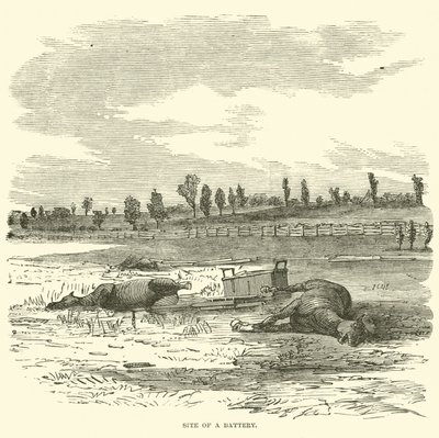 Sito di una batteria, settembre 1862 da American School