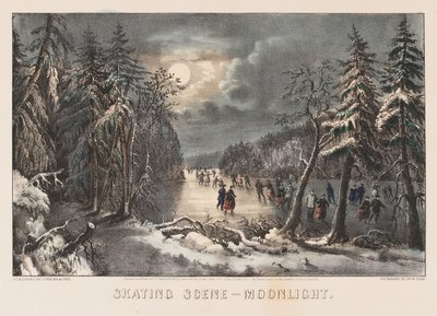 Scena di pattinaggio - Chiaro di luna da American School