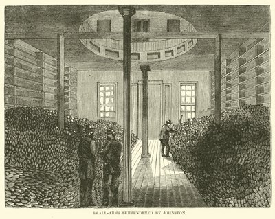 Armi leggere consegnate da Johnston, aprile 1865 da American School