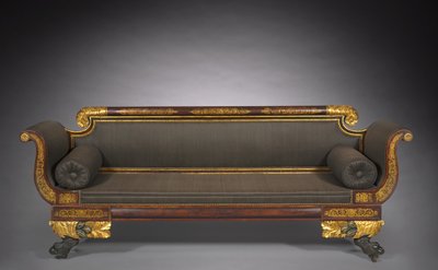 Divano, c.1820 da American School
