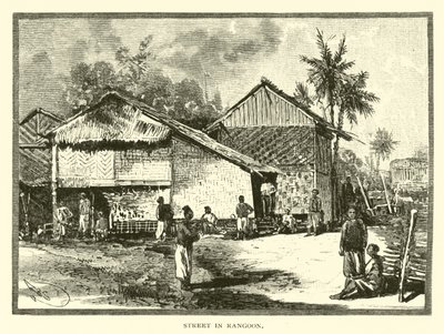 Strada a Rangoon da American School