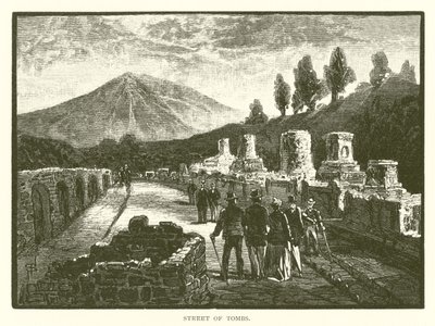 Strada delle Tombe da American School