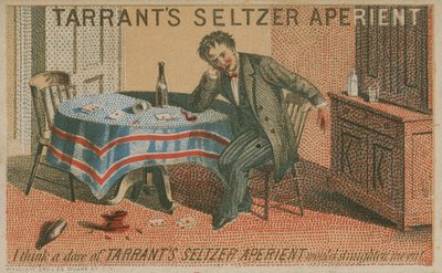 Tarrants Seltzer Aperient, carta commerciale da American School