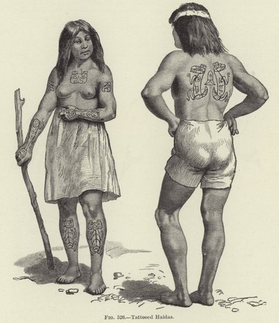 Haida tatuati da American School