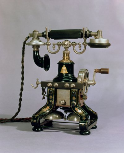Telefono, National Telephone Service, USA, 1890 da American School