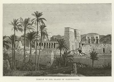 Tempio di Iside, Isola di Elefantina da American School