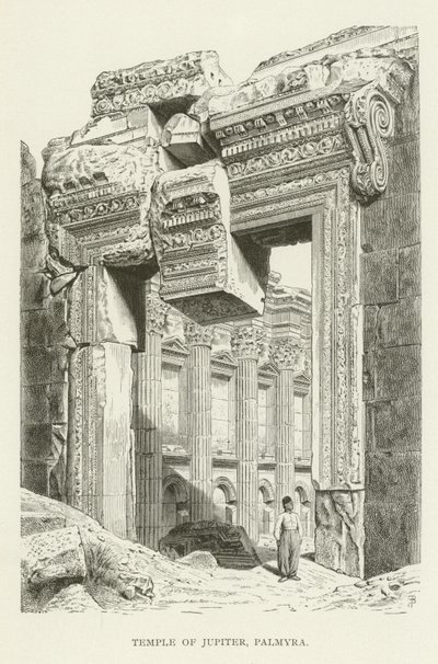 Tempio di Giove, Palmira da American School