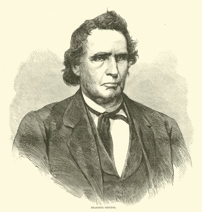 Thaddeus Stevens, gennaio 1866 da American School