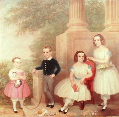 I bambini Abeel, c.1852-55 da American School