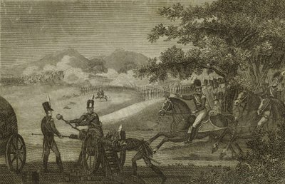 La battaglia di Guilford, 1780-90 da American School
