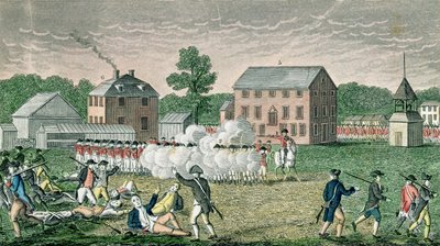 La Battaglia di Lexington, 19 aprile 1775, da 