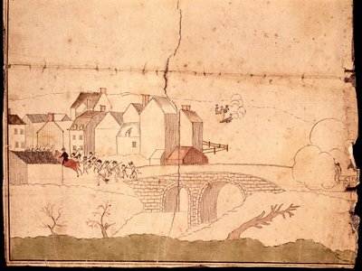 La battaglia di Lexington e Concord da American School
