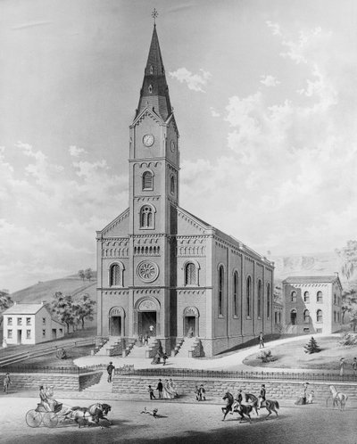 La chiesa di Bonaventura, Fairmont, Ohio da American School