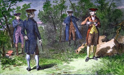 Il duello Burr-Hamilton da American School