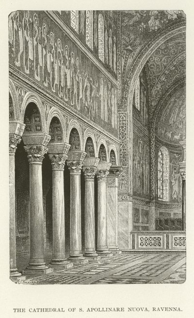 La Cattedrale di S Apollinare Nuova, Ravenna da American School