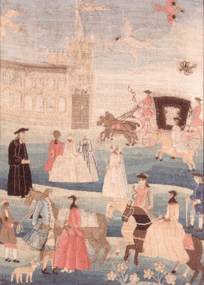 Arazzo del matrimonio Chandler, c.1756 da American School