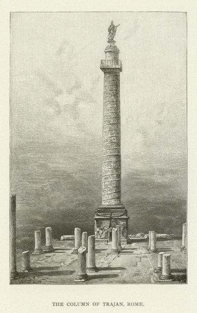 La Colonna di Traiano, Roma da American School