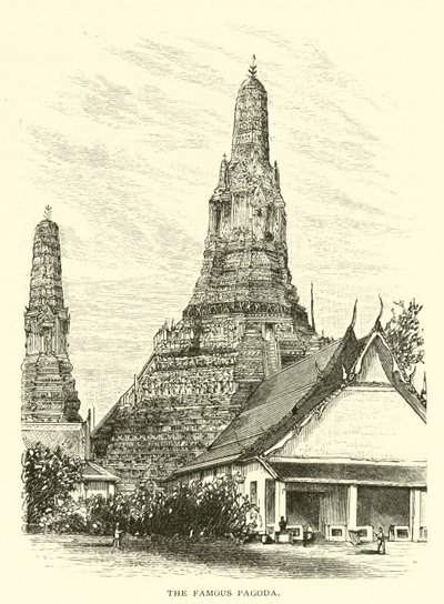 La famosa pagoda da American School
