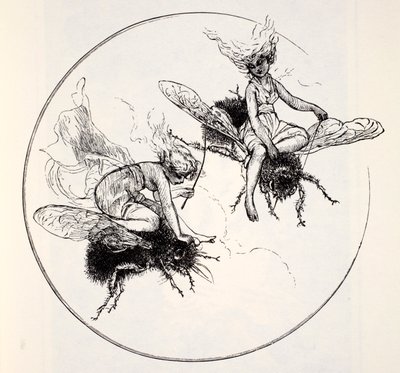Le Fate, da La guida mondiale a gnomi, fate, elfi e altri piccoli esseri di Thomas Keightley, pubblicato nel 1880 da American School