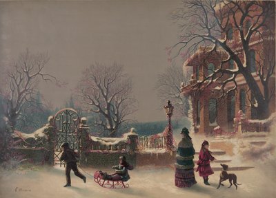 La prima neve, 1877 da American School