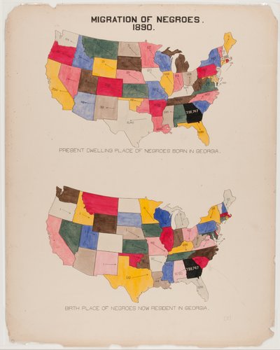 [Il Negro della Georgia] Migrazione dei Negri da American School