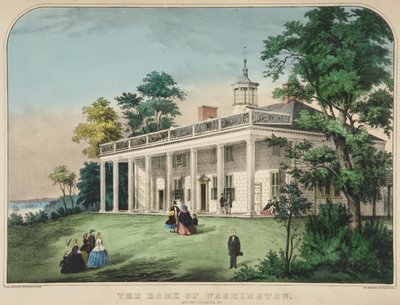 La casa di Washington, Mount Vernon, Va. da American School