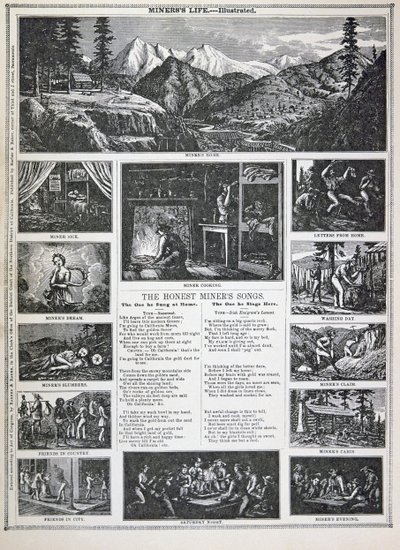 Le canzoni del minatore onesto, dalla corsa all