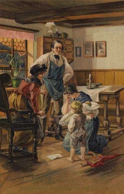 Il Padre Nostro, Rimetti a noi i nostri debiti (cromolito) da American School