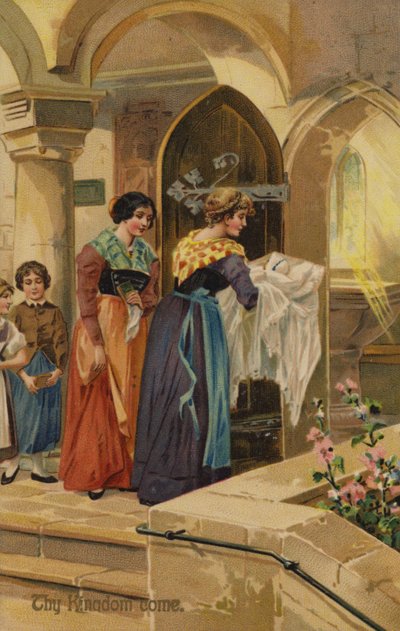 Il Padre Nostro, Venga il tuo Regno (cromolito) da American School