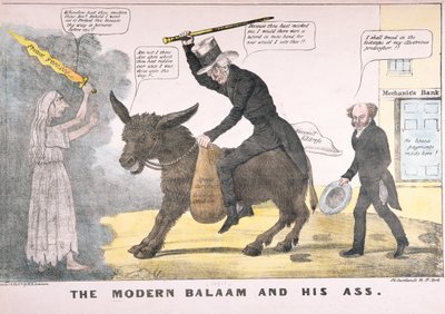 Il moderno Balaam e il suo asino da American School