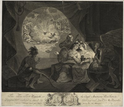 La tempesta della tassa sul tè, o la rivoluzione anglo-americana da American School