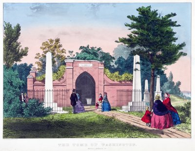 La tomba di Washington, Mount Vernon, Va. da American School