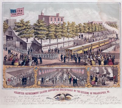 Il Salone di Ristoro Volontario Supportato Gratuitamente dai Cittadini di Filadelfia da American School