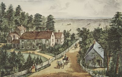 La casa del contadino occidentale da American School