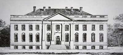 La Casa Bianca nel 1807 da American School