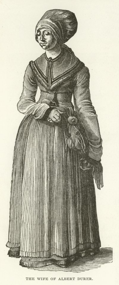 La Moglie di Albrecht Dürer da American School